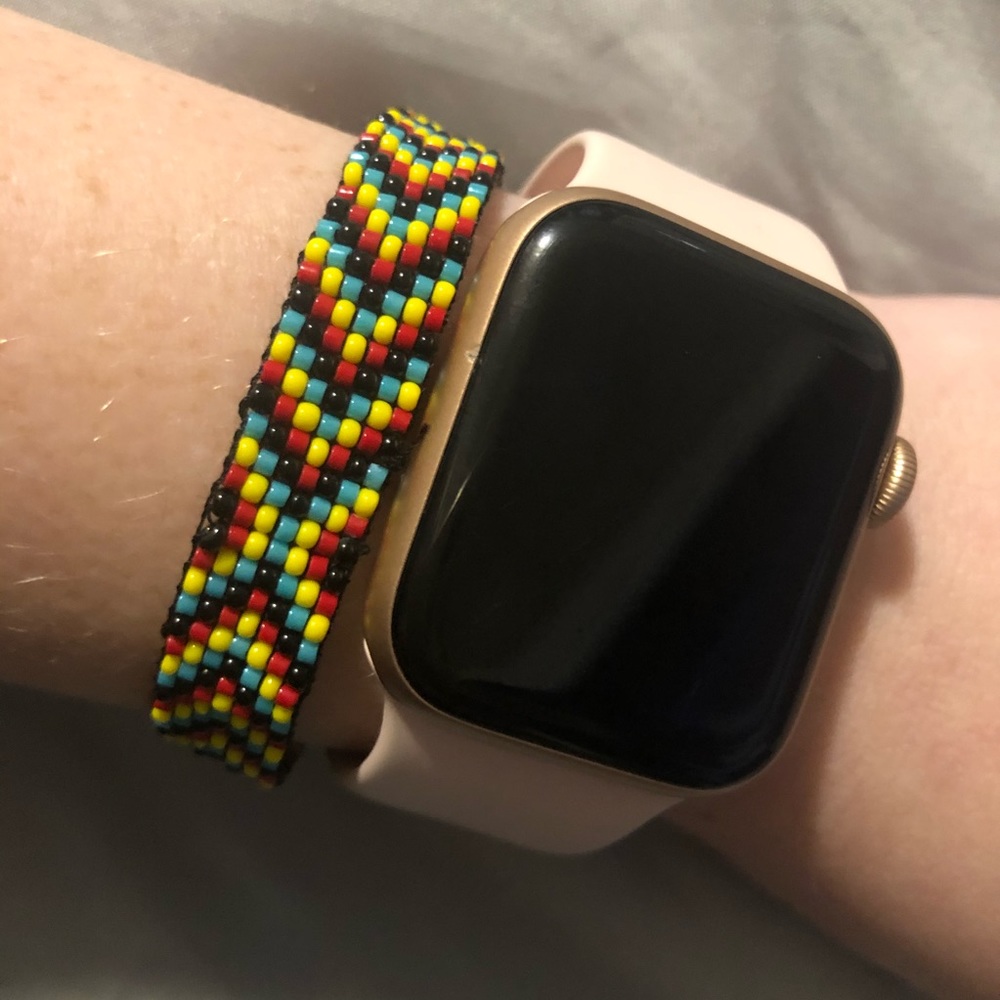 Handmade beaded bracelet